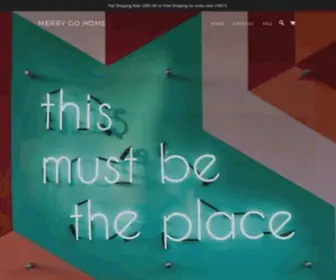 Merrygohome.com(Merry Go Home) Screenshot