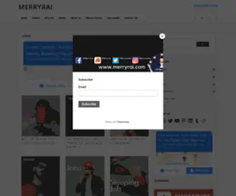 Merryrai.com(Review about everything) Screenshot