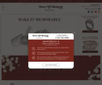 Merryrichardsjewelers.com(Merry Richards Jewelers) Screenshot