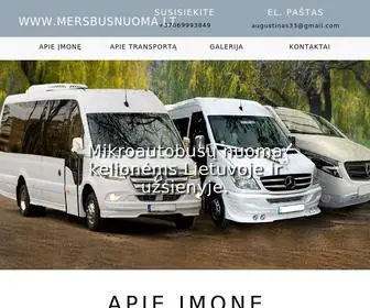 Mersbusnuoma.lt(Autobusiuko) Screenshot