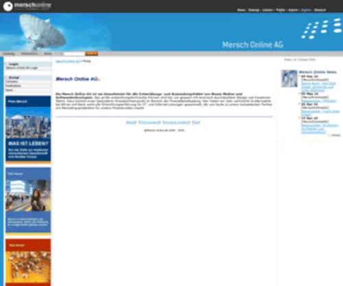 Mersch.com(Mersch Online AG) Screenshot