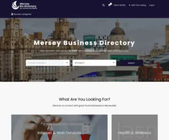 Merseybizdirectory.co.uk(A business directory for Merseyside) Screenshot