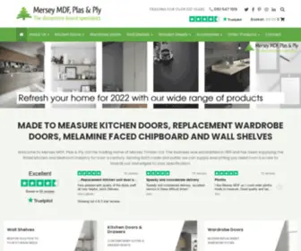 Merseymdfplasandply.co.uk(Mersey MDF) Screenshot