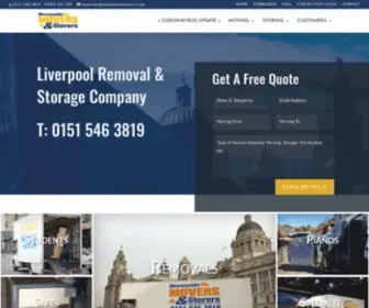 Merseysidemovers.co.uk(Liverpool Removal & Storage Company) Screenshot
