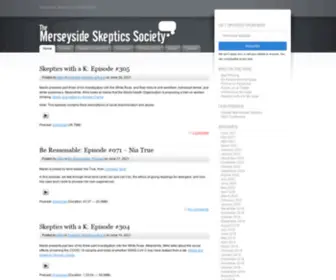 Merseysideskeptics.org.uk(The Merseyside Skeptics Society) Screenshot