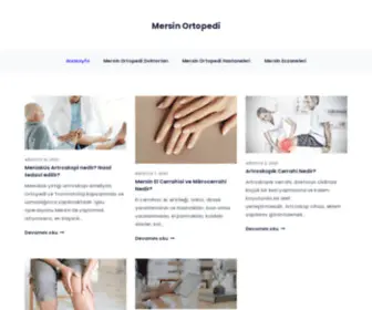 Mersinortopedi.com(Mersin Ortopedi) Screenshot