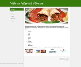 Mersintantunibakirkoy.com(Mersin Yaprak Tantuni) Screenshot