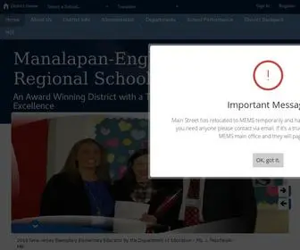 Mersnj.us(Manalapan-Englishtown Regional School District) Screenshot