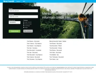 Mersul-Trenurilor.net(Mersul trenurilor 2020) Screenshot