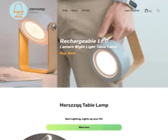 Merszzqq.com(Merszzqq Table Lamp) Screenshot