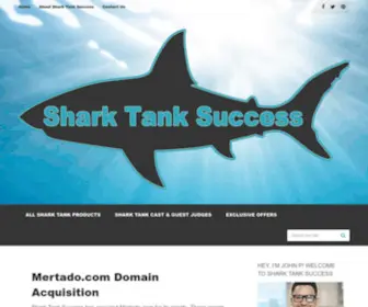 Mertado.com(Shark Tank Fans Unite. We Analyze Every Pitch) Screenshot