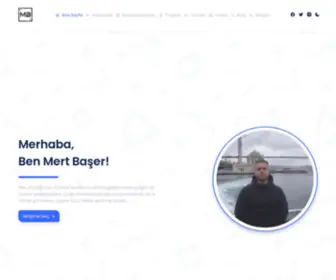 Mertbaser.com.tr(Mert Başer) Screenshot