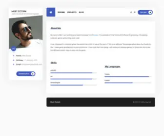 Mertcanozturk.com(Mert Can Öztürk) Screenshot