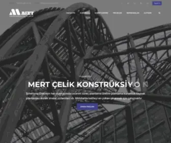 Mertcelik.com.tr(Mert Çelik Konstrüksiyon) Screenshot