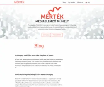 Mertek.eu(Mérték) Screenshot