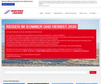 Mertens-Rietberg.de(Reisen GmbH) Screenshot