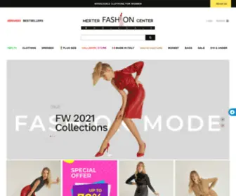 Merterfashioncenter.com(Turkey's Largest Wholesale Women Shopping Center) Screenshot