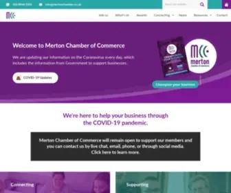 Mertonchamber.co.uk(Merton Chamber of Commerce) Screenshot