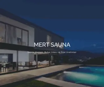 Mertsauna.com(Mert Sauna) Screenshot