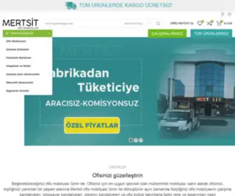 Mertsit.com.tr(Ofis Mobilyası İzmir) Screenshot