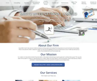 Mertzinternational.com(Mertzinternational) Screenshot