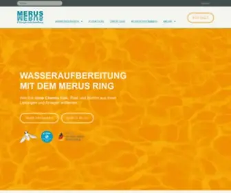 Merus.de(Ohne Chemie gegen Kalk) Screenshot