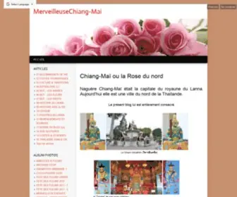 Merveilleusechiang-Mai.com(Merveilleuse Chiang) Screenshot