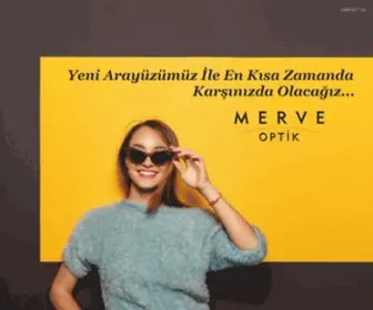 Merveoptik.com(Merve Optik) Screenshot