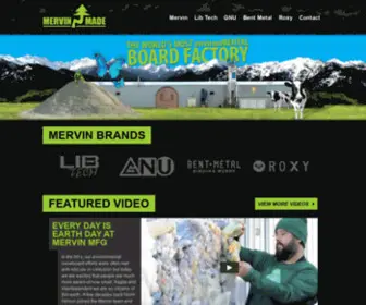 Mervindealer.com(Mervin Mfg) Screenshot