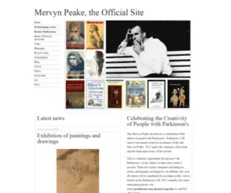 Mervynpeake.org(Mervyn Peake) Screenshot