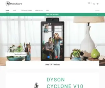 Merwstore.com(Shop Online For Smart Home Solutions & Electronics) Screenshot