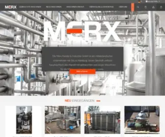 Merx-GMBH.com(Merx GmbH) Screenshot