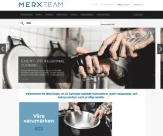 Merxteam.com(MerxTeam AB) Screenshot