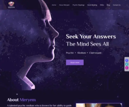 Meryem.com(Psychic) Screenshot
