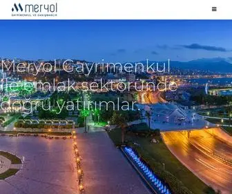 Meryolgayrimenkul.com.tr(Ana Sayfa) Screenshot