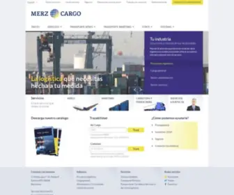 Merzcargo.com(Freight Forwarder in) Screenshot