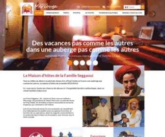 Merzouga-Guesthouse.com(Vacances au Maroc) Screenshot