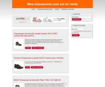 Mes-Chaussures.com(Mes Chaussures) Screenshot