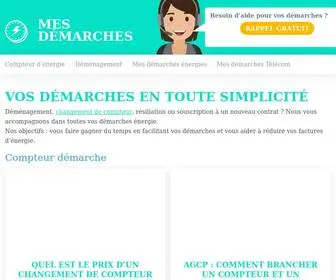 Mes-Demarches.info(Vos) Screenshot