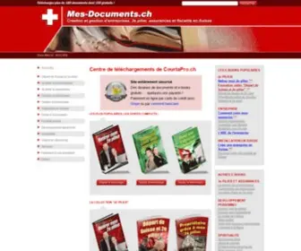 Mes-Documents.ch(Mes Documents) Screenshot