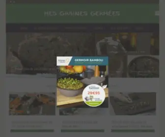 Mes-Graines-Germees.com(Mes) Screenshot