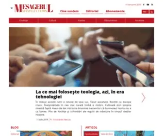 Mesagerulsfantulanton.com(Mesagerul) Screenshot