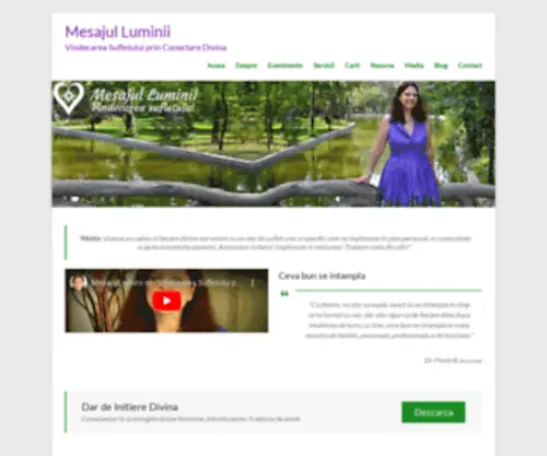 Mesajulluminii.ro(Mesajul Luminii) Screenshot