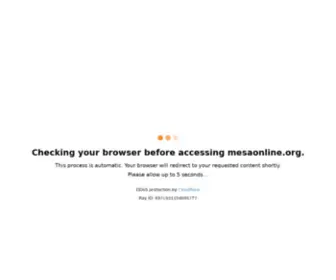 Mesaonline.org(Media & Entertainment Services Alliance) Screenshot