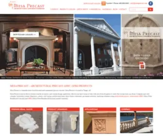 Mesaprecast.com(Mesa Precast Supply) Screenshot