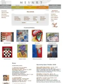 Mesart.com(Art Hosting) Screenshot