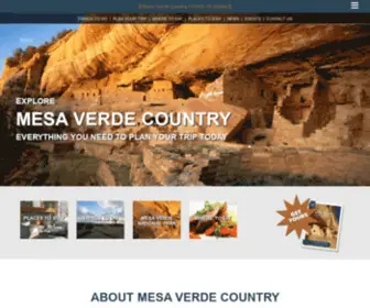 Mesaverdecountry.com(Visit Mesa Verde Country) Screenshot