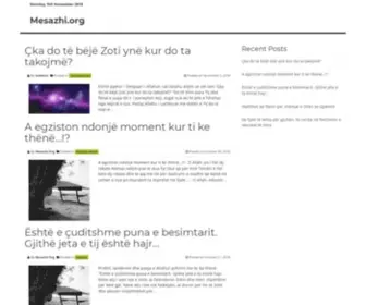 Mesazhi.org(Mesazhi) Screenshot