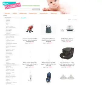 Mesbambins.com(Tout pour les bébés et leur maman) Screenshot