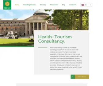 Mesc.com(Medical Tourism Consulting) Screenshot